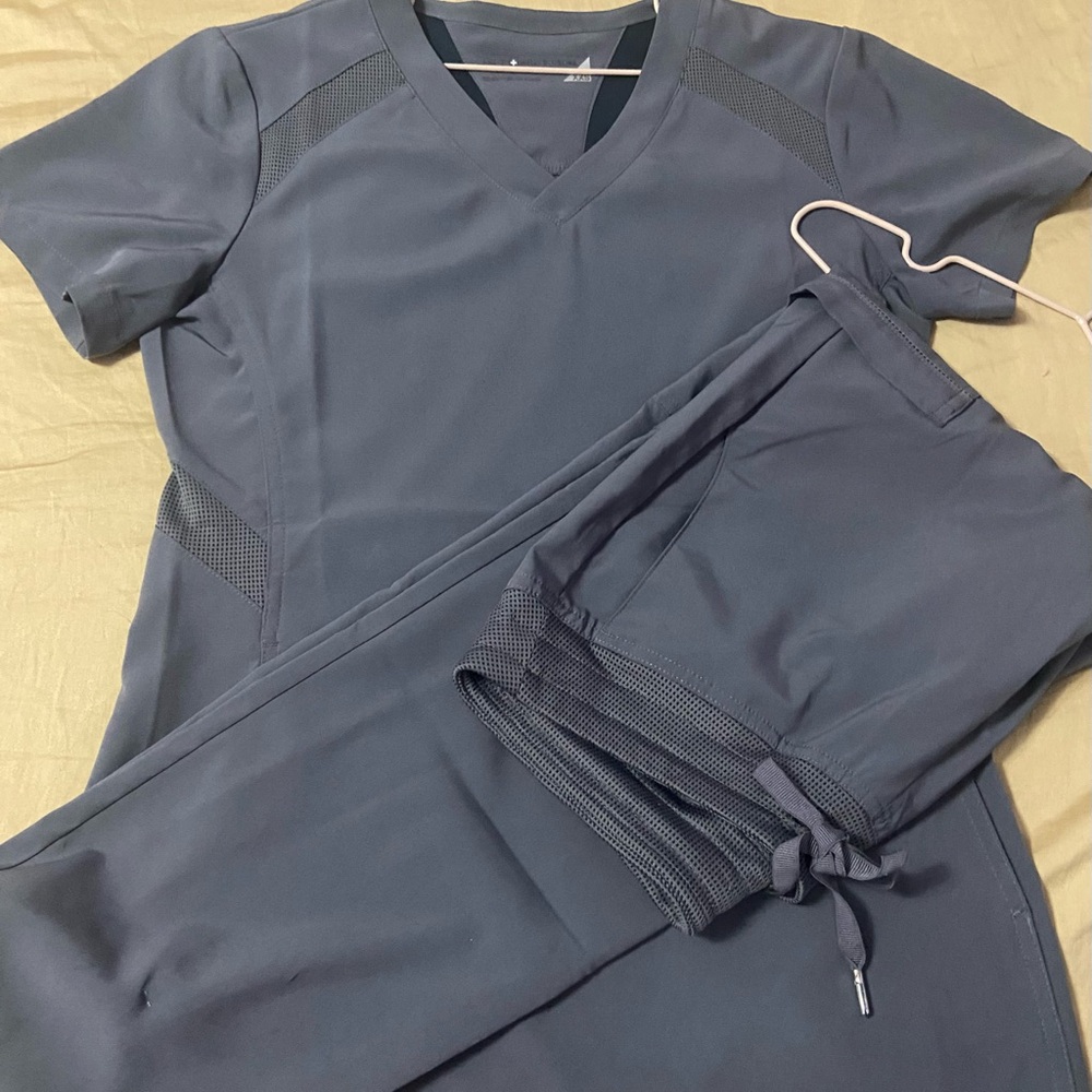 White Cross Scrub Set XXS/XS